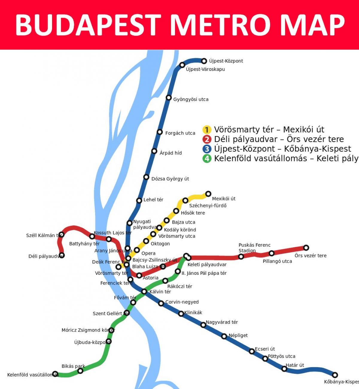 bản đồ của budapest keleti