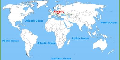Bản đồ thế giới hungary budapest