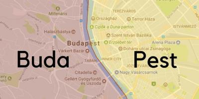 Budapest khu phố bản đồ