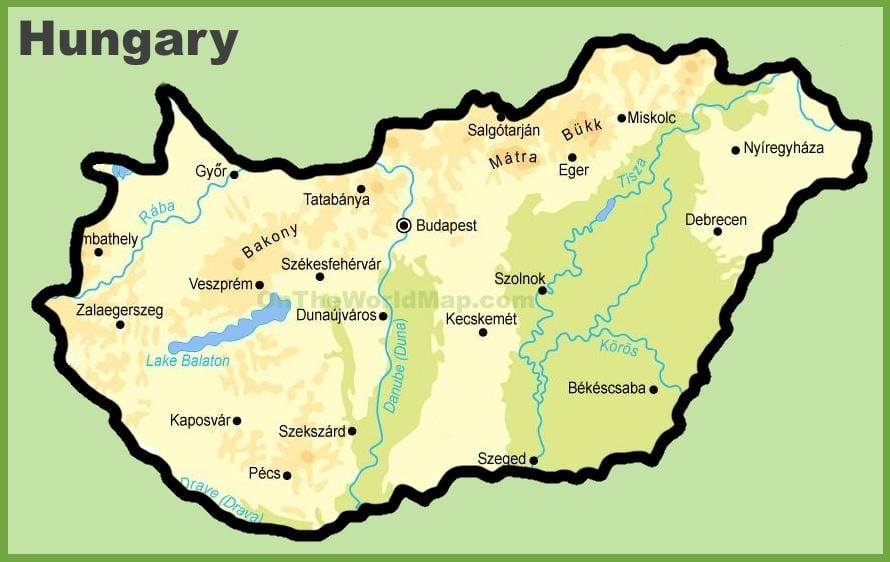 budapesta bản đồ