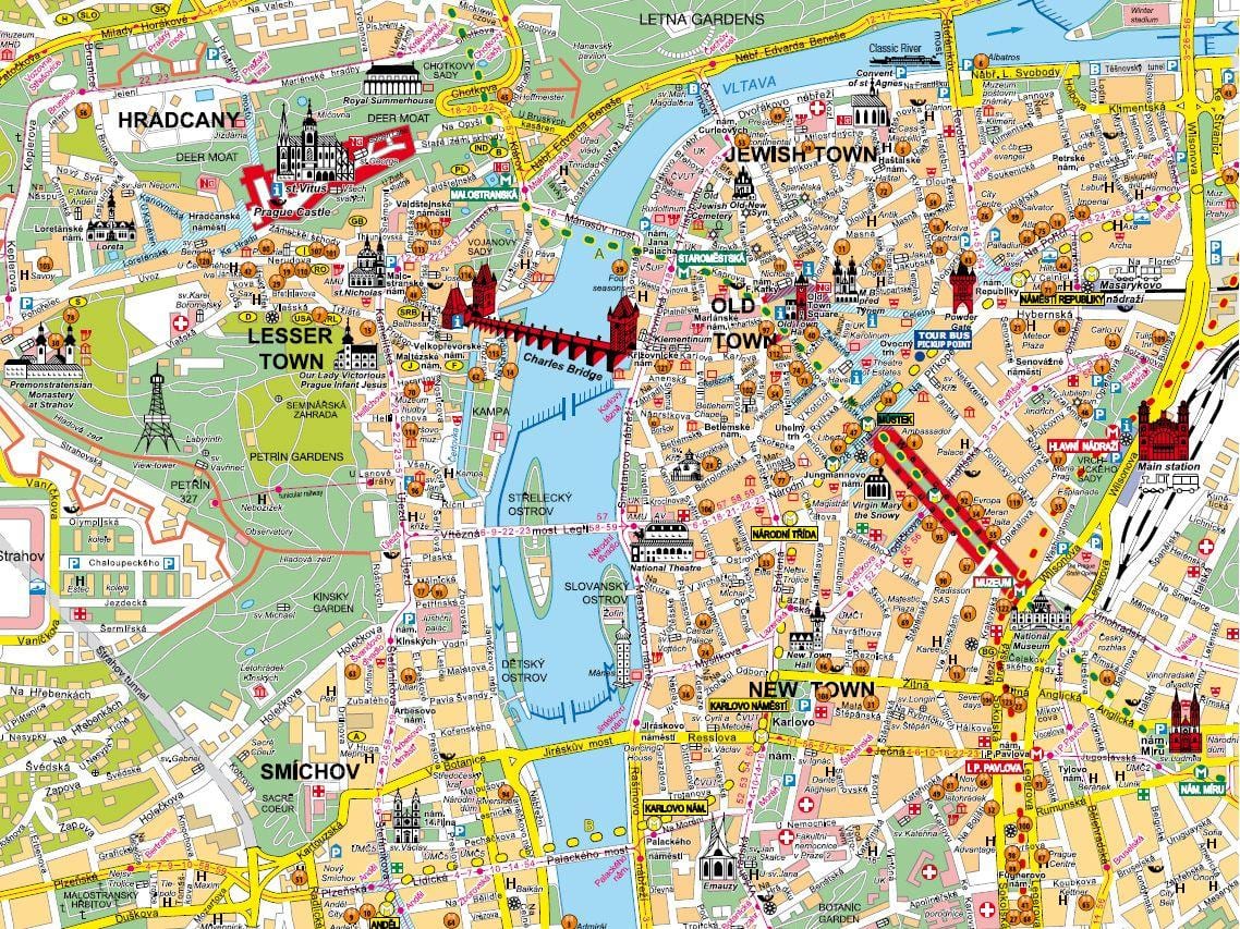 old town budapest bản đồ