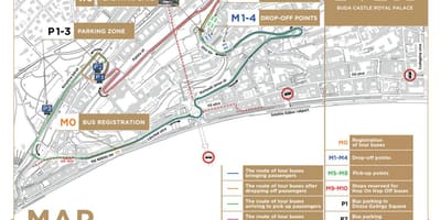Lâu đài quận budapest bản đồ