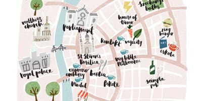 Bản đồ của budapest ẩn