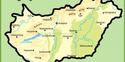 Budapesta bản đồ