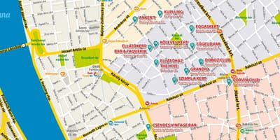 Bản đồ của hủy hoại thanh budapest
