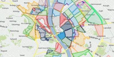 Bãi đậu xe khu budapest bản đồ