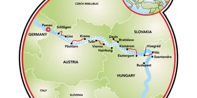 Xe đạp bản đồ budapest