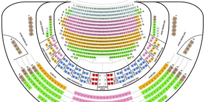 Bản đồ của papp lászló budapest sportaréna chỗ ngồi